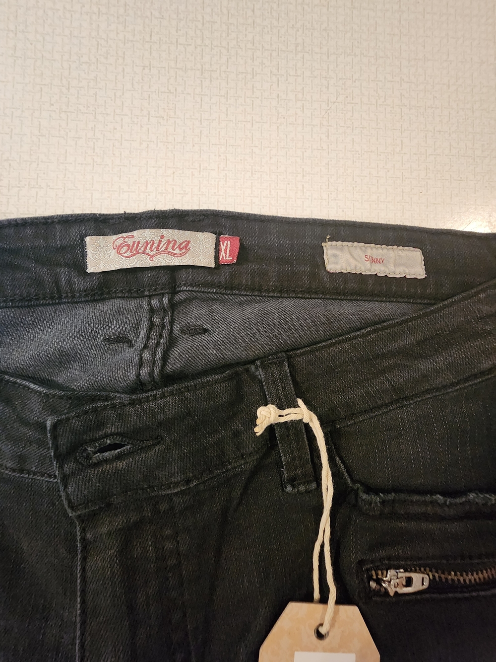 Eunina Black Women’s Jeans - Slim Fit
